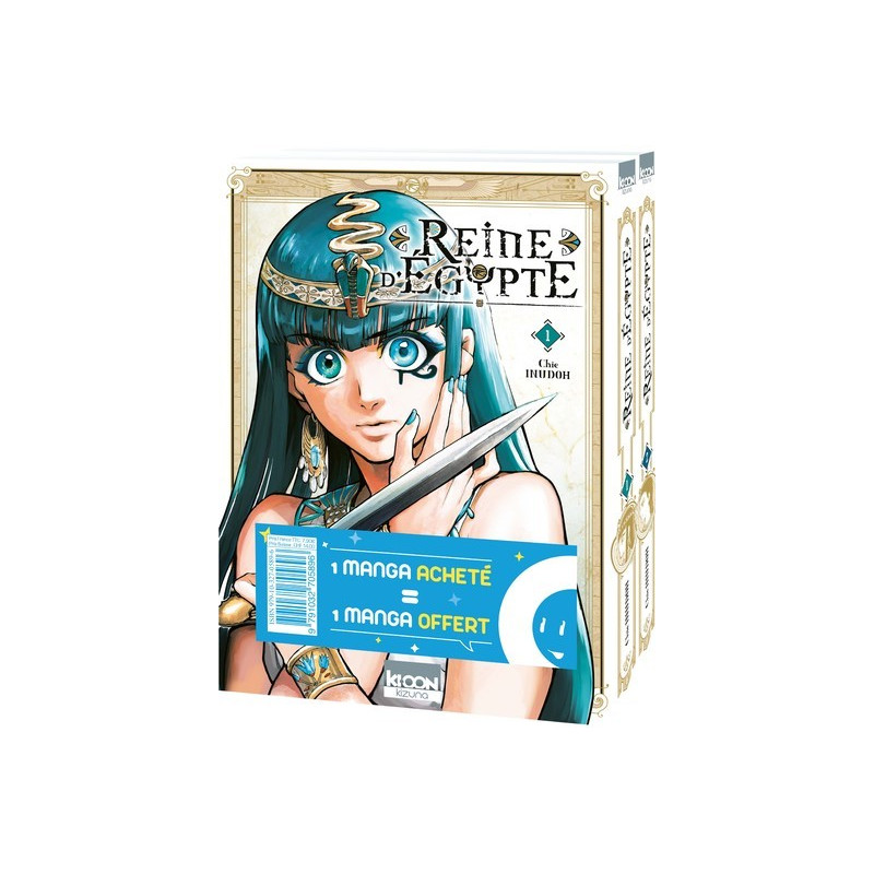 Pack offre découverte Reine d'Egypte T01 & T02