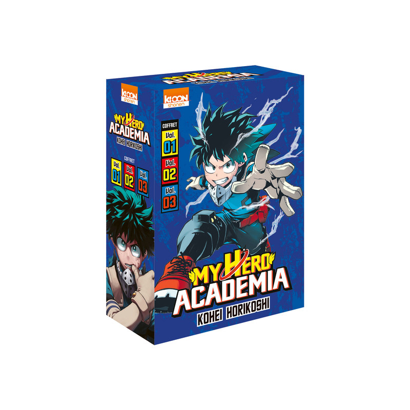 Coffret My Hero Academia vol. 1 à 3