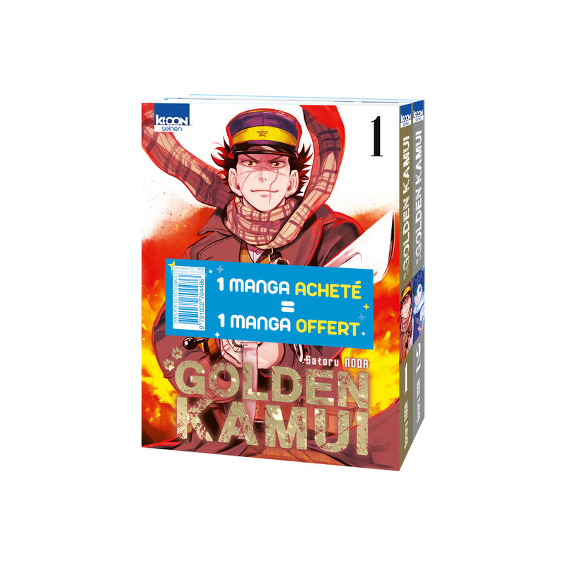 Pack offre découverte Golden Kamui T01 & T02