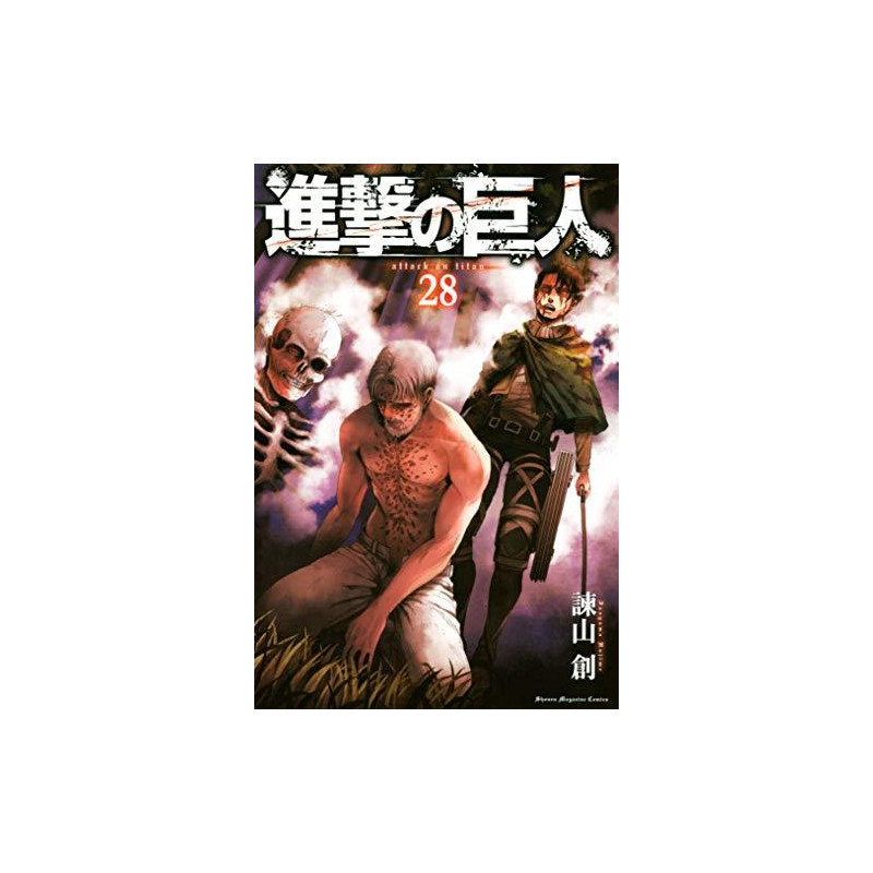 L'ATTAQUE DES TITANS 28 (VO JAPONAIS)