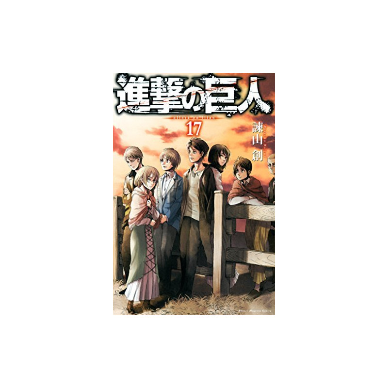 L'ATTAQUE DES TITANS 17 (VO JAPONAIS)