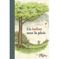 Un ballon sous la pluie