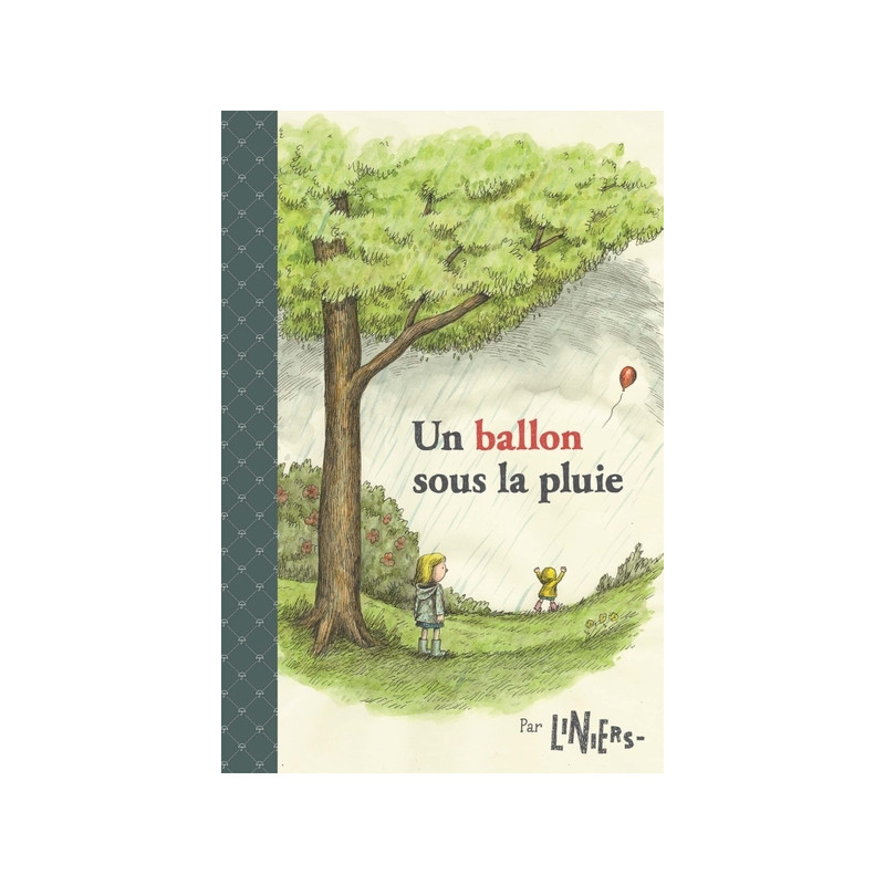 Un ballon sous la pluie