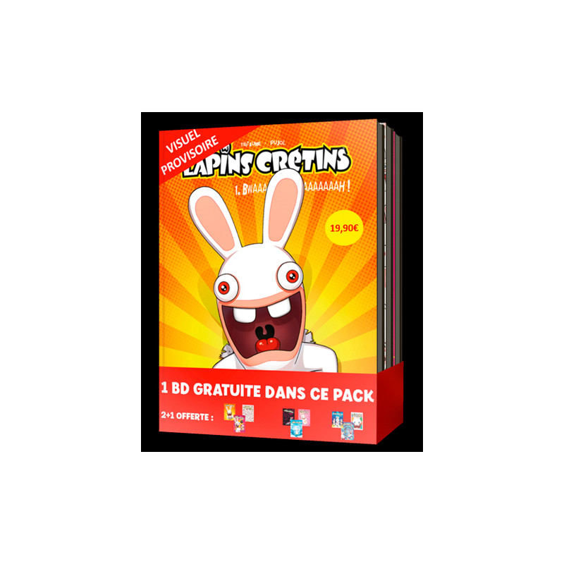 The Lapins Crétins - Pack 2+1 T01 à T03