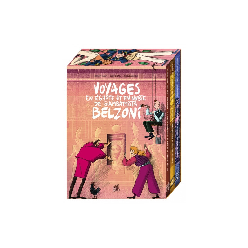Coffret Voyages en Egypte et en Nubie de Giambattista Belzon