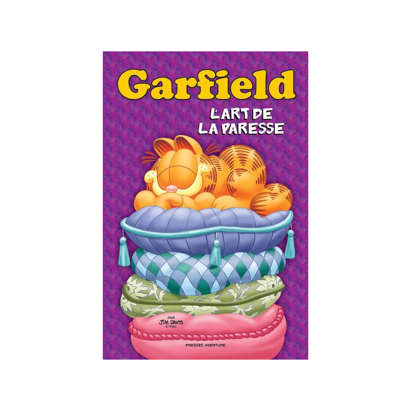 Garfield BD Thématiques - L'art de la paresse
