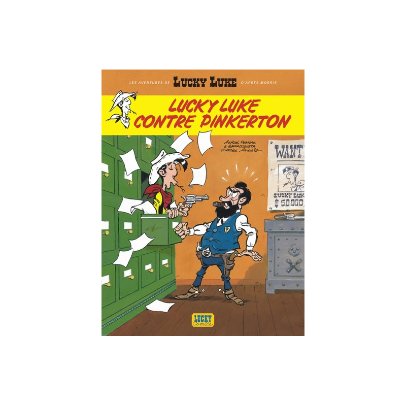 Les Aventures de Lucky Luke d'après Morris - Tome 4 - Lucky Luke contre Pinkerton