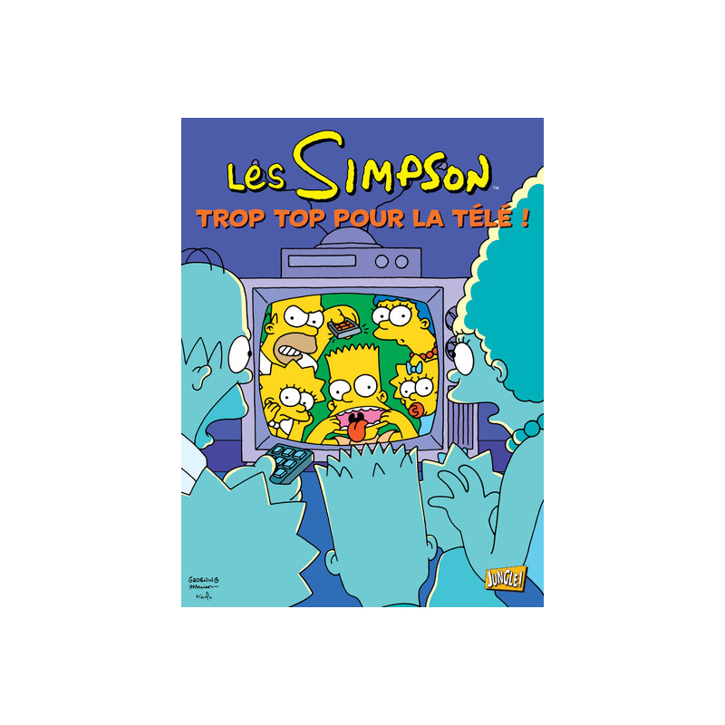 Les Simpson - tome 14 Trop top pour la télé !