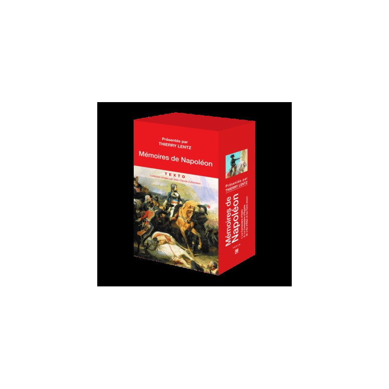 Mémoires de Napoléon coffret 3 vol