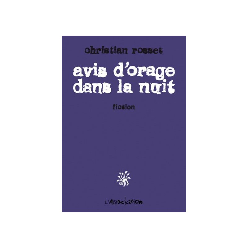 Avis d'orage dans la nuit