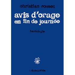 Avis d'orage en fin de journée