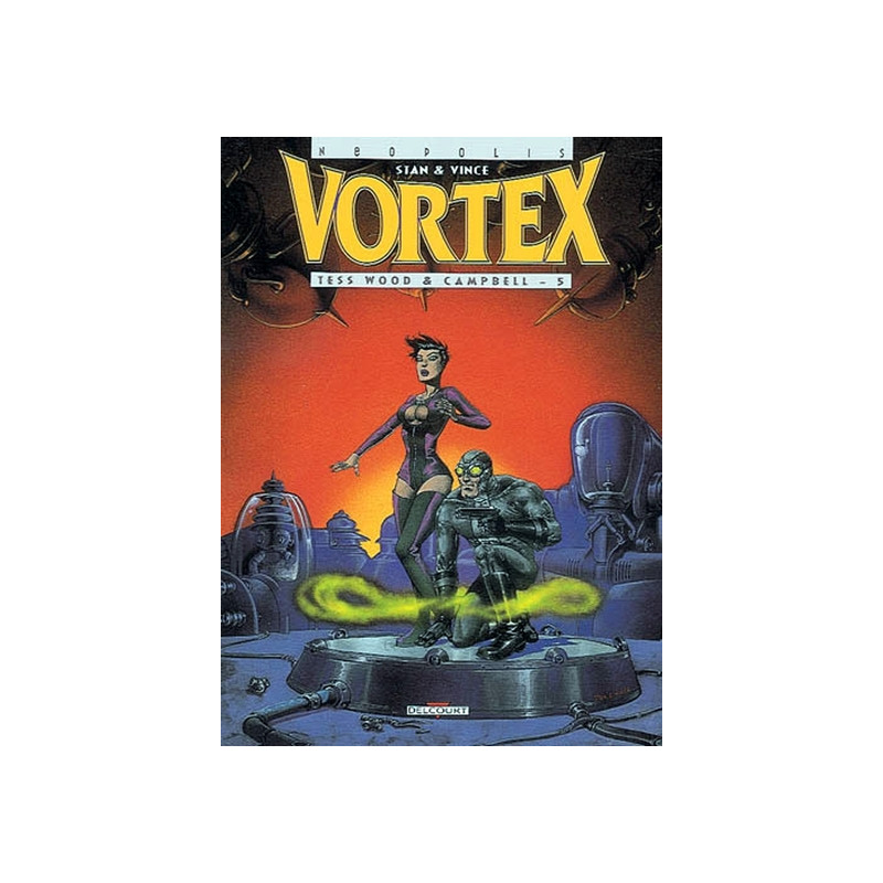 Vortex - Tess Wood, prisonnière du futur T05
