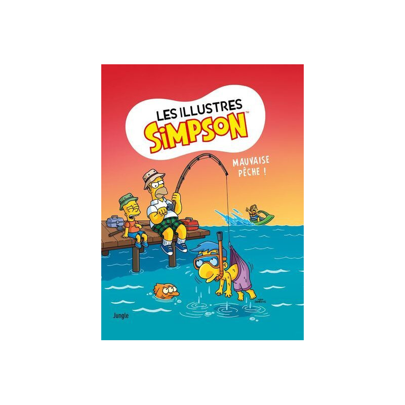Les Illustres Simpson - Tome 8 La pêche au gros !