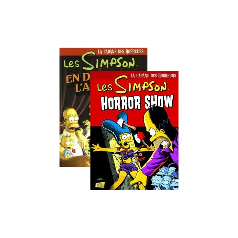 Pack Simpson La cabane des horreurs T05 + T08 offert