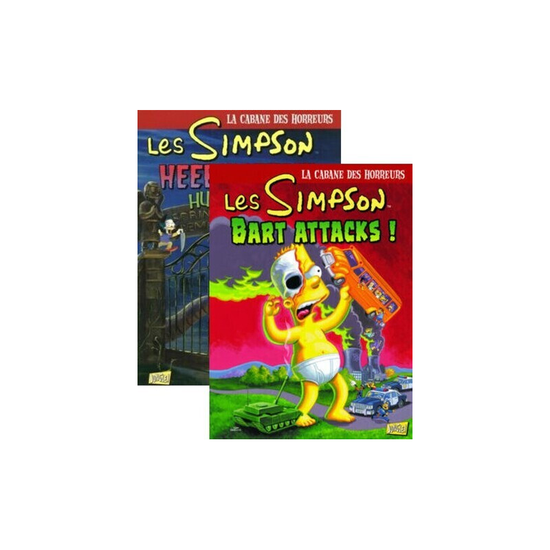 Pack Simpson La cabane des horreurs T03 + T07 offert