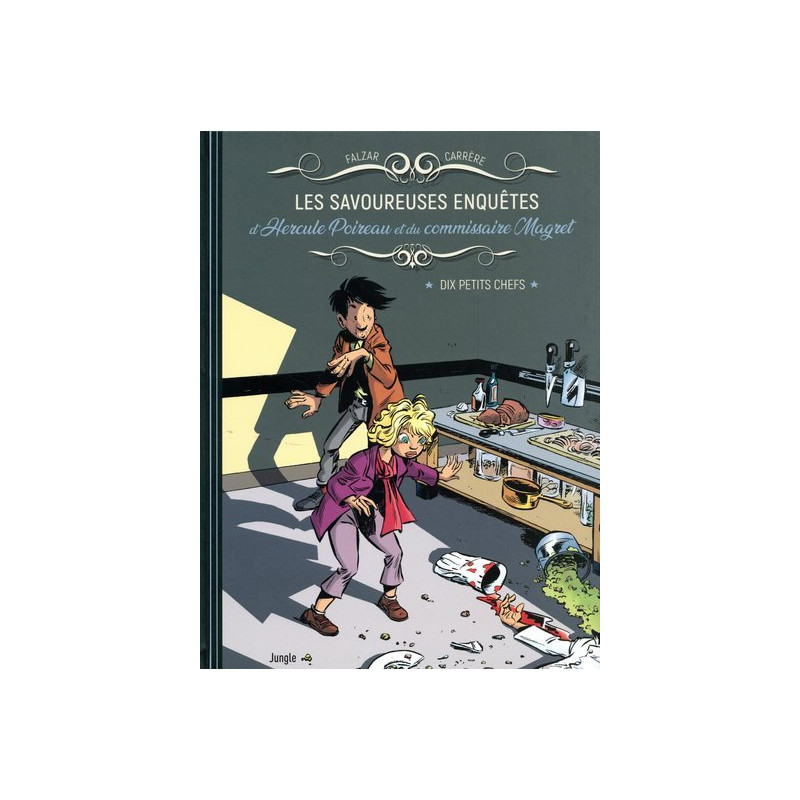 Les savoureuses enquêtes d'Hercule Poireau et du commissaire Magret - tome 1 Dix petits chefs