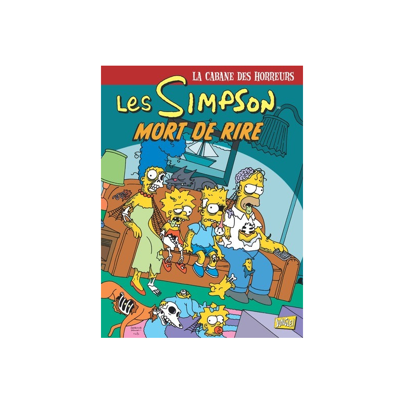 Les Simpson - La cabane des horreurs - tome 6 Mort de rire