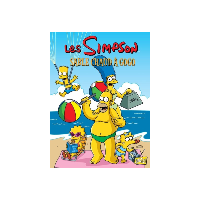 Les Simpson - tome 21 Sable chaud à gogo