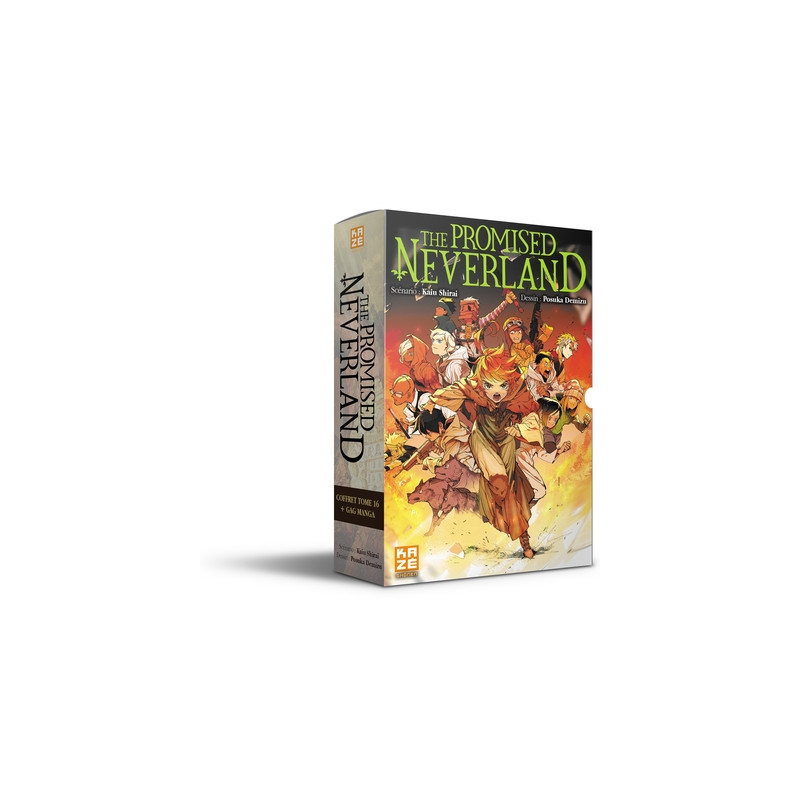 The Promised Neverland Coffret T16 + Gag Manga