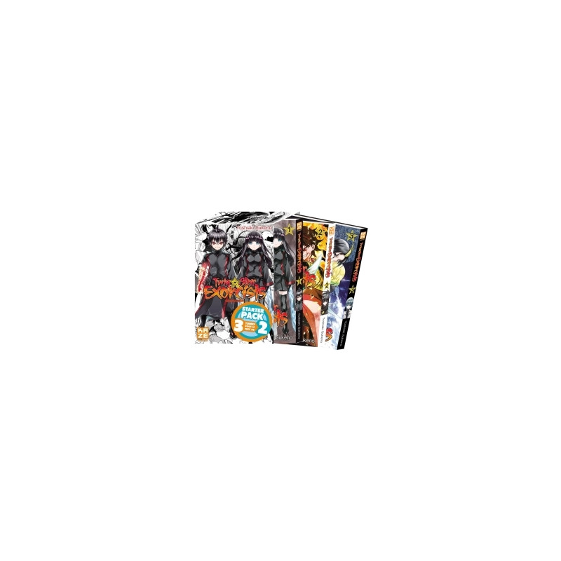 Twin Star Exorcists - Starter Pack T01 à T03
