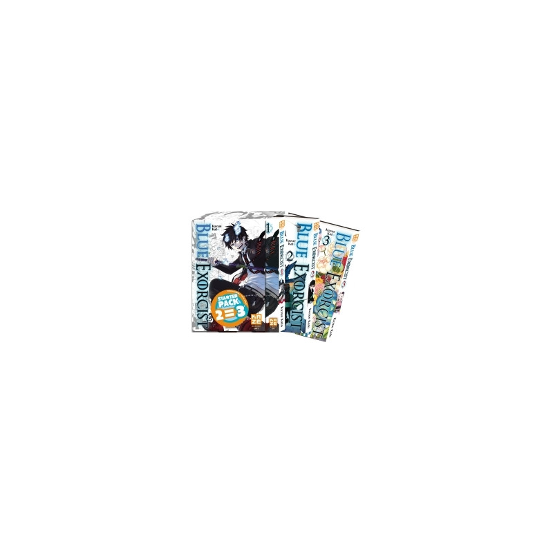 Blue Exorcist - Starter Pack T01 à T03 (NED)