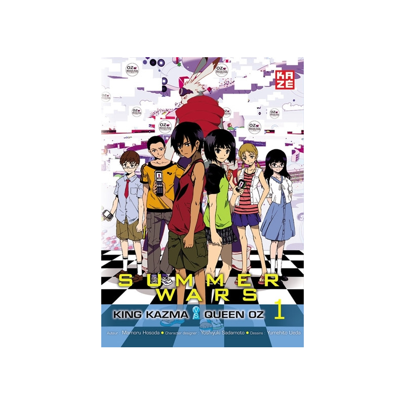 Summer Wars - King Kazma VS Queen Oz T01