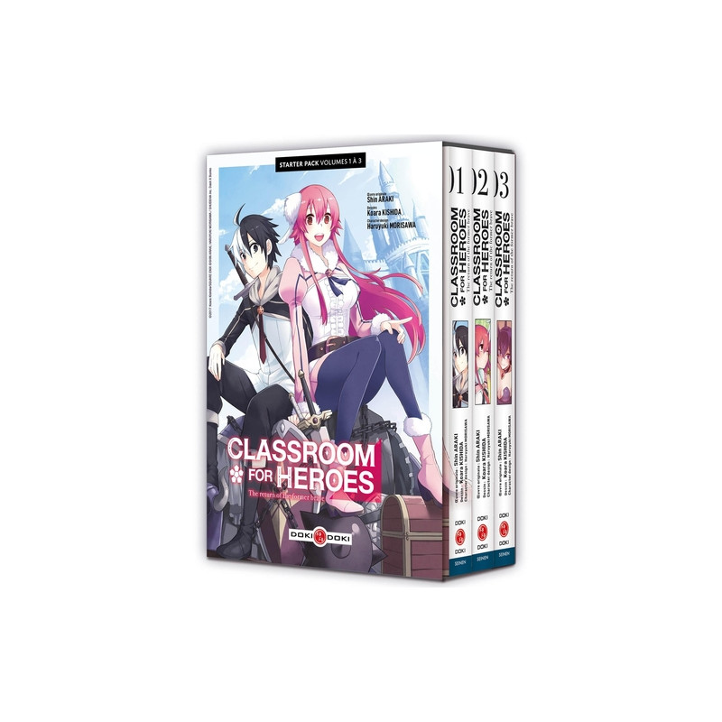 Classroom for heroes - Starter pack vol. 01-03