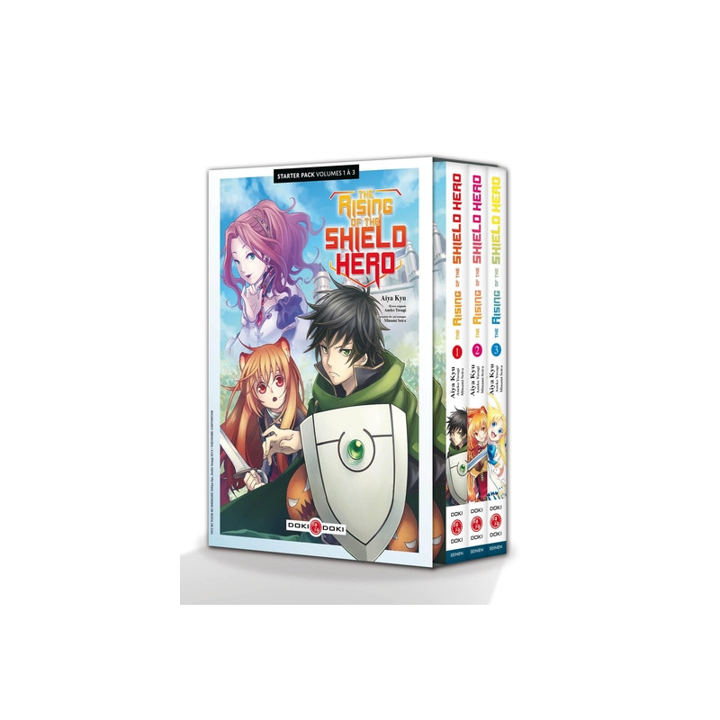 The Rising of the Shield Hero - Starter pack vol. 01-03