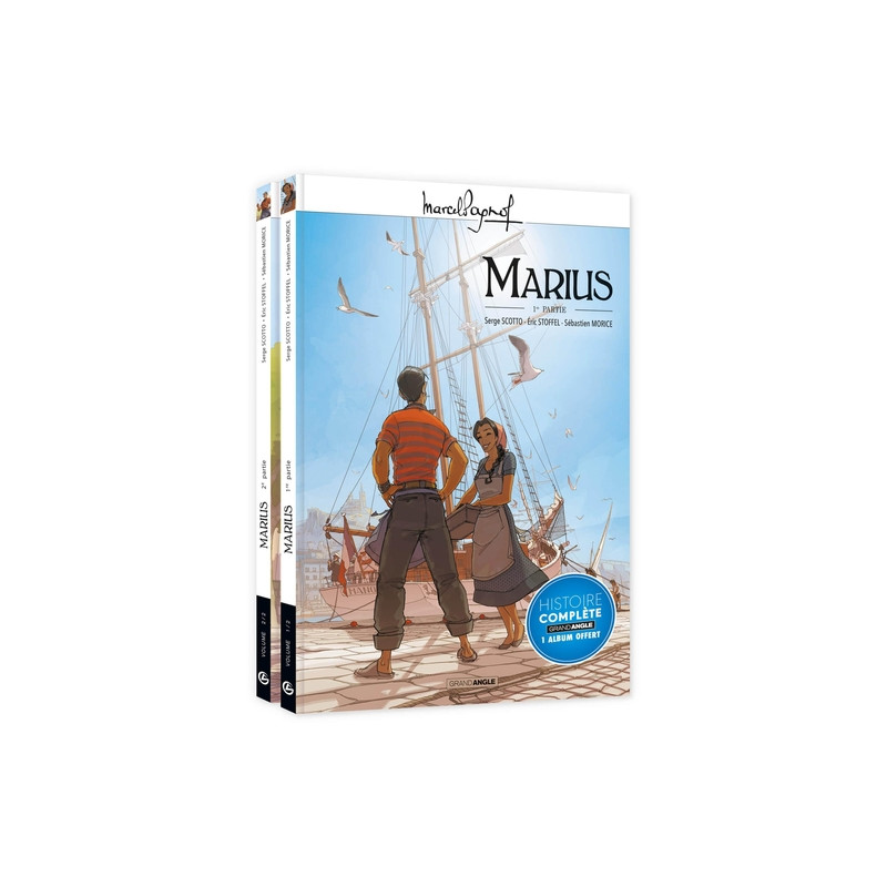 M. Pagnol en BD : Marius - Pack promo histoire complète