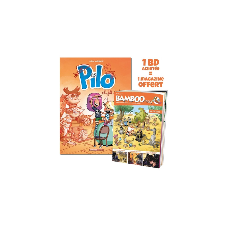 Pilo - tome 04 + Bamboo mag offert