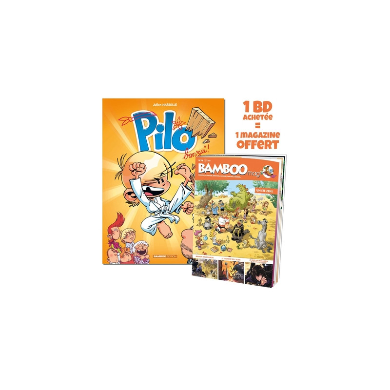 Pilo - tome 03 + Bamboo mag offert