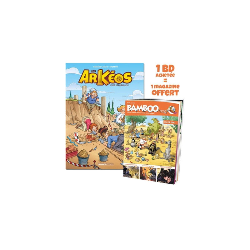 Les Arkéos - tome 01 + Bamboo mag offert