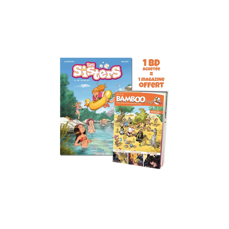Les Sisters - tome 16 + Bamboo mag offert