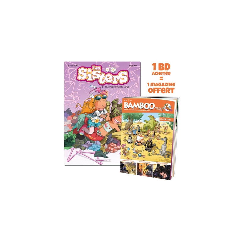 Les Sisters - tome 02 + Bamboo mag offert