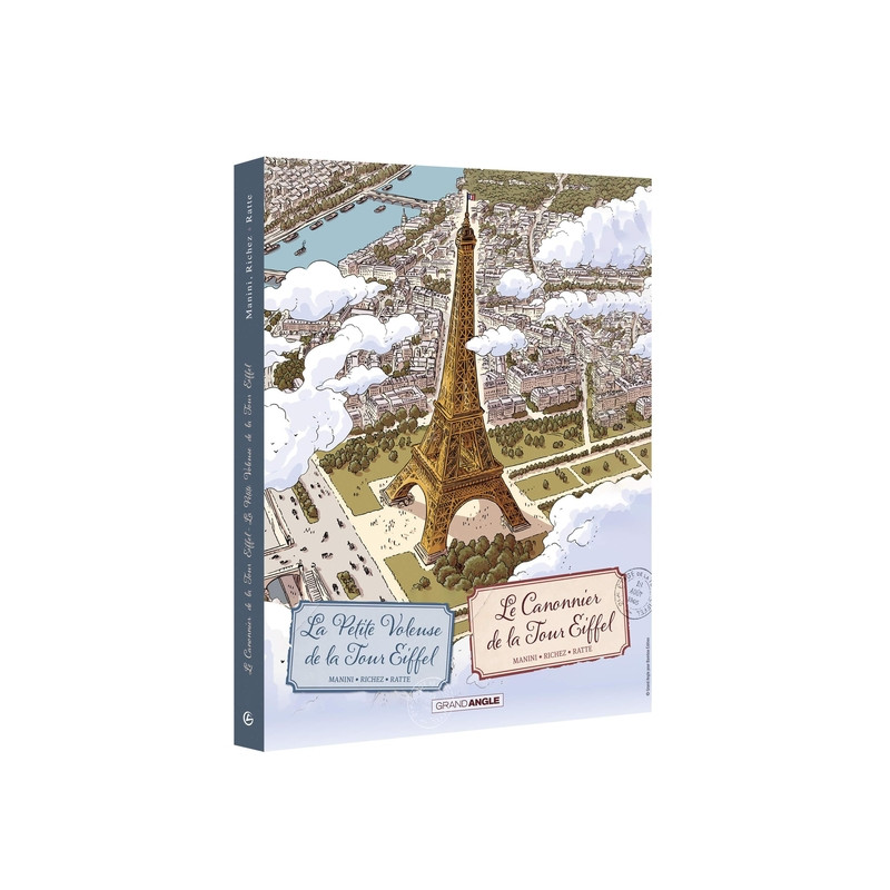 Le Canonnier de la Tour Eiffel / La Petite voleuse de la Tour Eiffel - écrin
