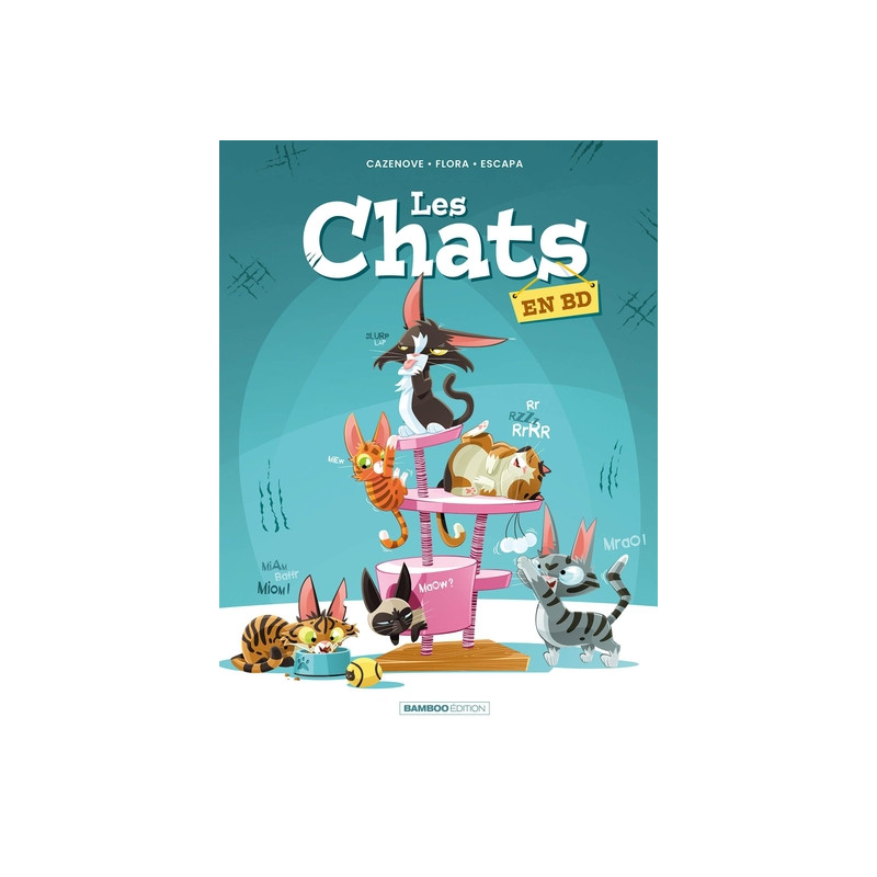 Les Chats en BD - tome 01