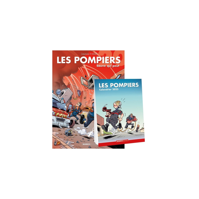 Les Pompiers - tome 20 + Calendrier 2022 offert