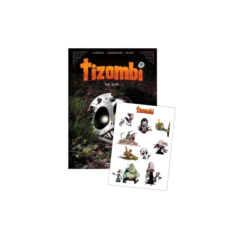 Tizombi - tome 02 - stickers offerts