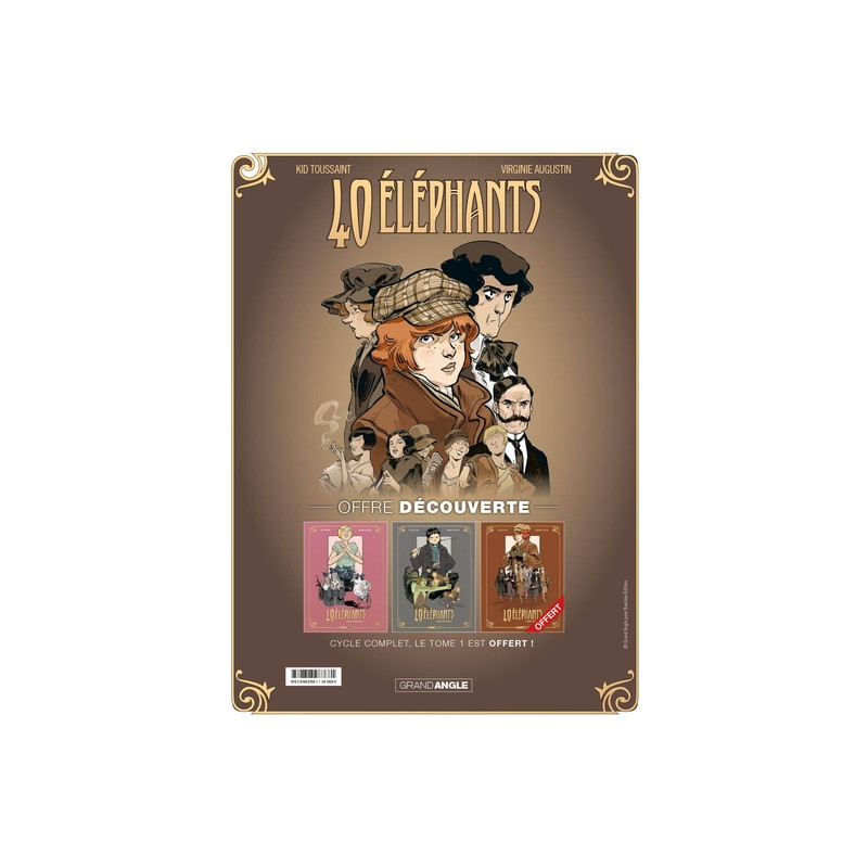 40 éléphants - Pack promo histoire complète