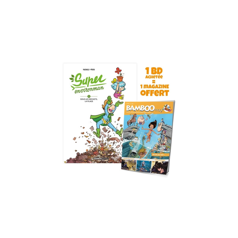 Super Environman - tome 01 + Bamboo mag offert