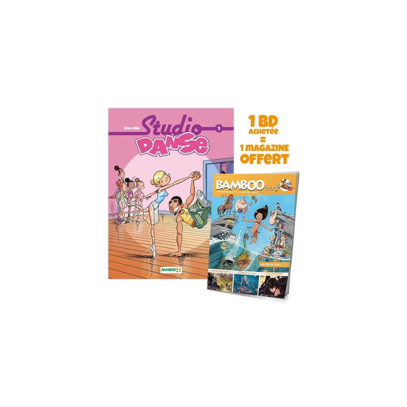Studio Danse - tome 01 + Bamboo mag offert