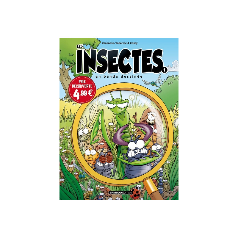 Les Insectes en BD - tome 01 - top humour 2021