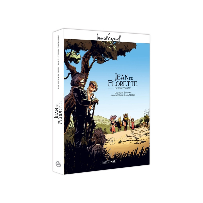 M. Pagnol en BD : Jean de Florette - écrin histoire complète