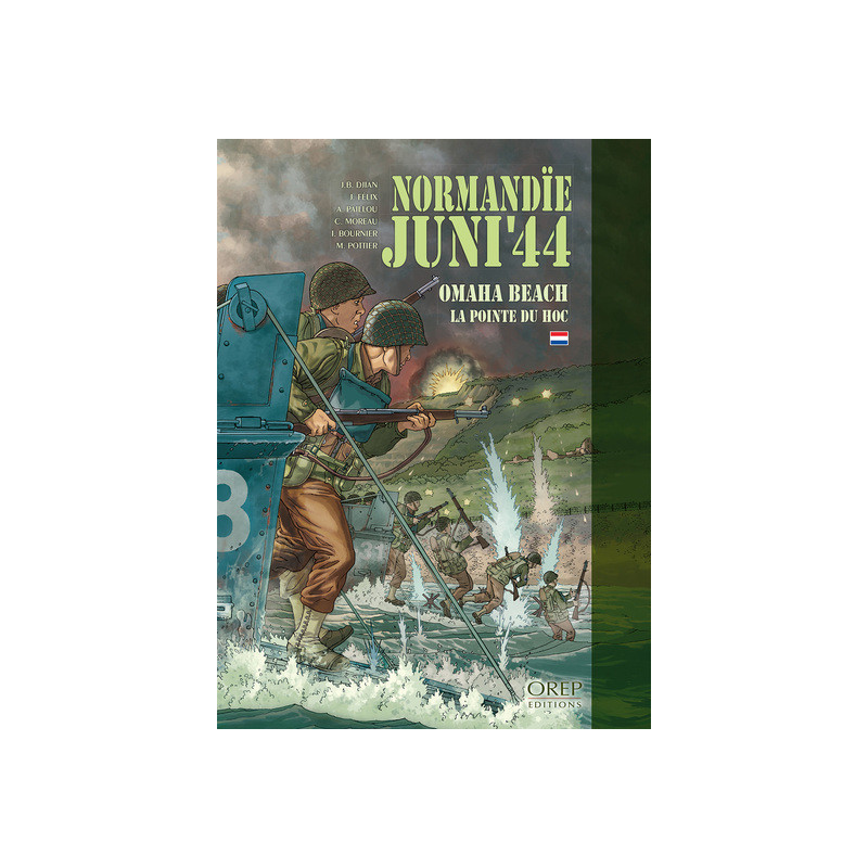 Normandie Juin 44 Tome 1 : Omaha Beach - La Pointe du Hoc (NL)