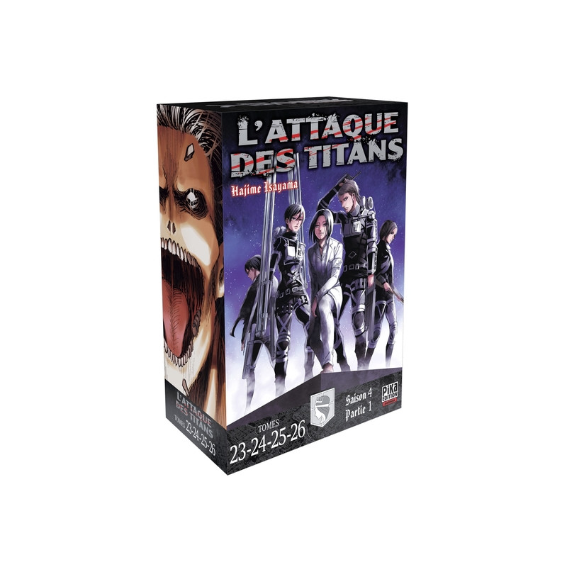 L'Attaque des Titans Coffret T23 à T26