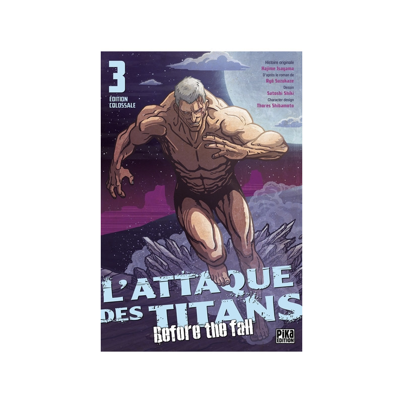 L'Attaque des Titans - Before the Fall Edition Colossale T03