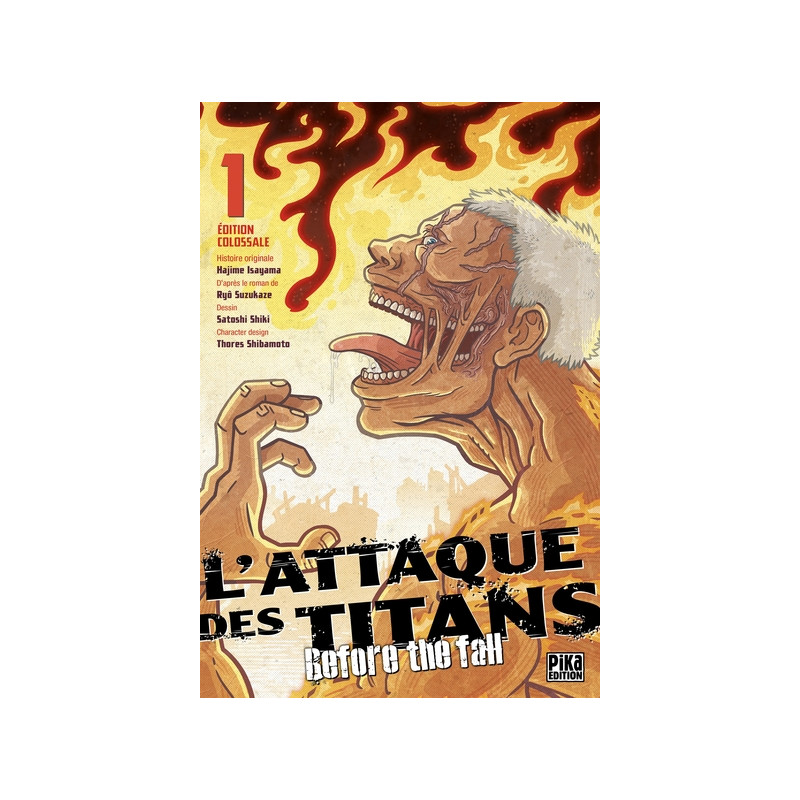 L'Attaque des Titans - Before the Fall Edition Colossale T01