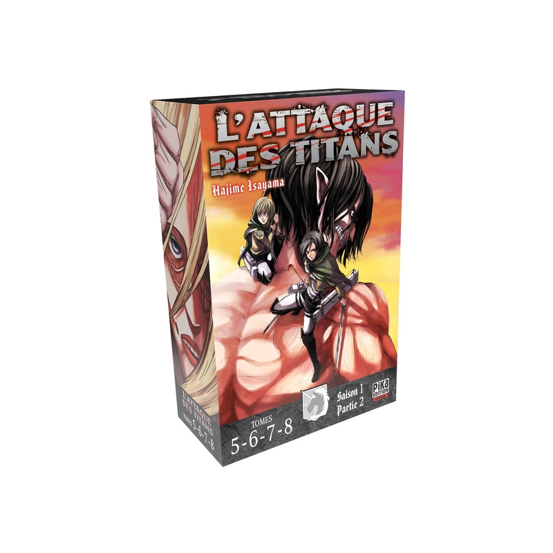 L'Attaque des Titans Coffret T05 à T08
