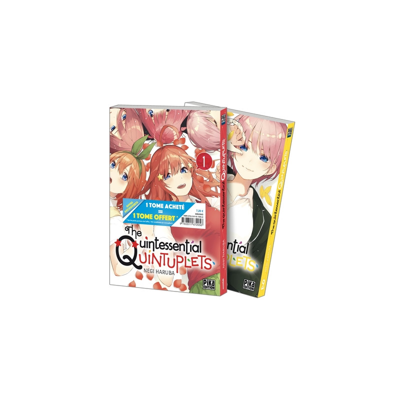 The Quintessential Quintuplets Pack Offre Découverte T01 et T02