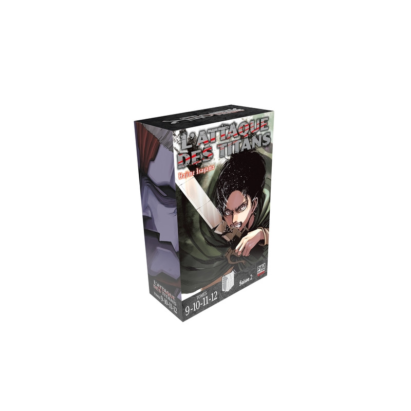 L'Attaque des Titans Coffret T09 à T12